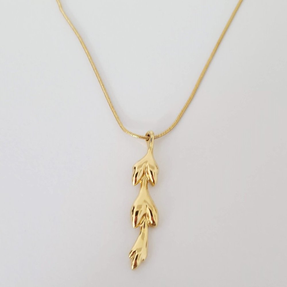 Golden Leaf Necklace